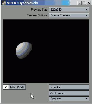 Чтобы применить HyperVoxels к
