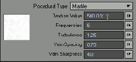 Чтобы усилить эффект создаваемой картой вдавливания в поле Texture Value введите значение 500%